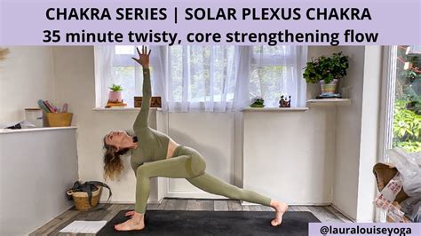 Chakra Series Solar Plexus Chakra 35 Minute Twisty Core Strengthening Flow