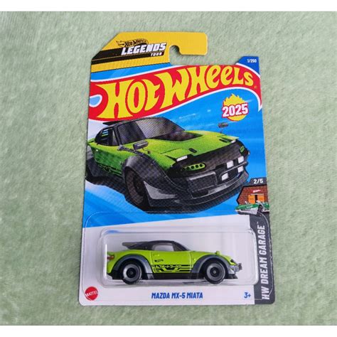 Jual Hot Wheels Mazda MX 5 Miata Hijauu Shopee Indonesia