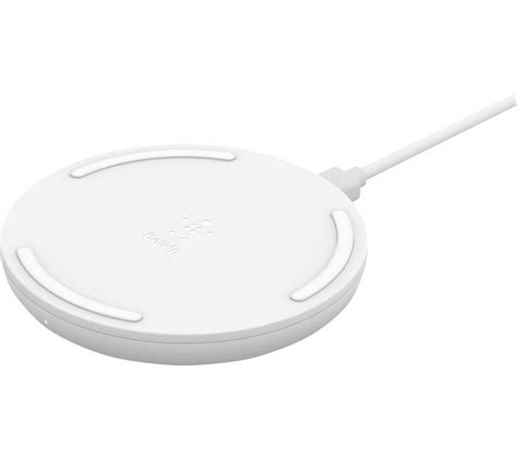 Buy Belkin 15 W Qi Wireless Charging Pad With Power Supply White Free Delivery Currys