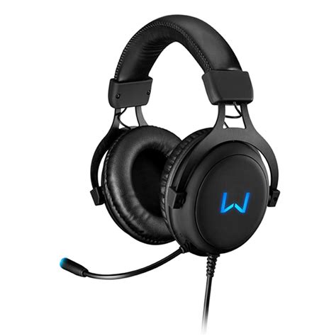 Fone Headset Gamer Usb Preto Warrior Volker Ph Multilaser Blue