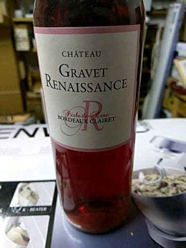 Ch Teau Gravet Renaissance Perle De Rose Bordeaux Clairet Vivino Us