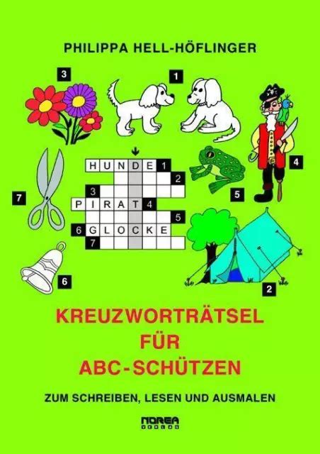 Kreuzwortr Tsel F R Abc Sch Tzen Zum Schreiben Lesen Und Ausmalen