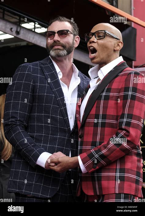 Los Angeles California Usa 16th Mar 2018 Rupaul And Husband