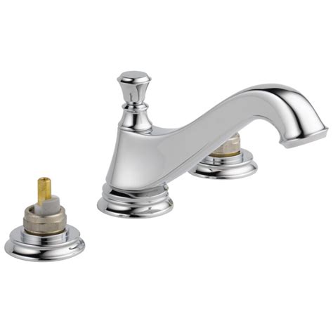 Delta Cassidy Chrome 2 Handle Widespread Watersense Bathroom Sink