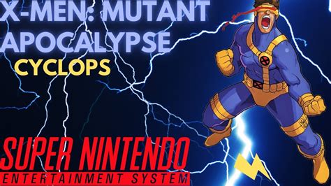 X Men Mutant Apocalypse Cyclops Youtube