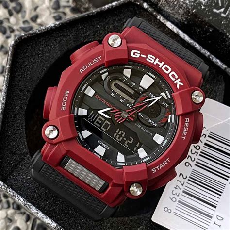 Ripley RELOJ CASIO G SHOCK GA900 4 DIGITAL ANALÓGICO LUZ LED