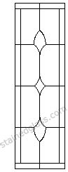 Free patterns custom stained glass doors