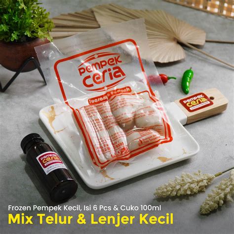 Jual Pempek Kecil Campur Telor And Lenjer Isi 6 Pcs Dan Isi 12 Pcs