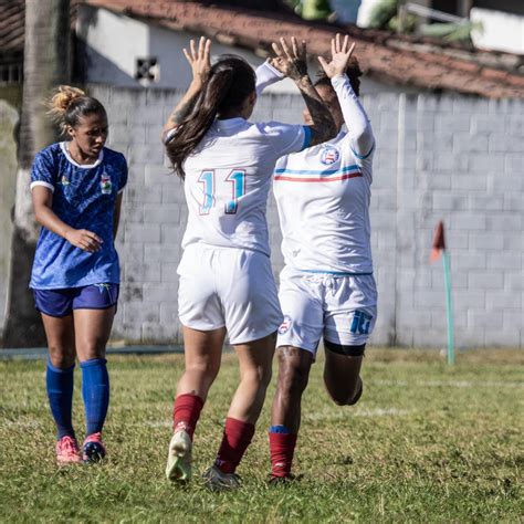 Bahia Mantém 100 E Segue Na Ponta Do Baiano Feminino Vitória Empata E