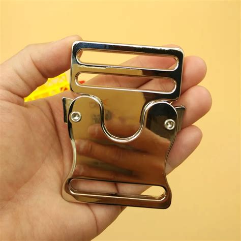 NEW 4Pcs Quick Strong Side Release Buckles Metal Strap Buckles For 50mm ...