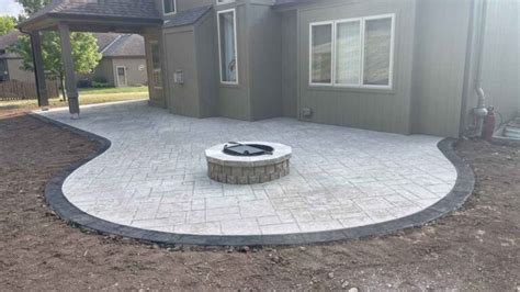 Stamped Concrete Patio - Considerations and What to Expect