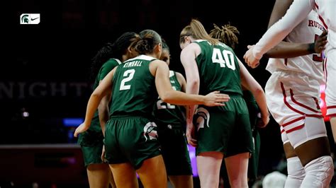 Michigan State Women S Basketball Vs Rutgers Cinematic Highlight