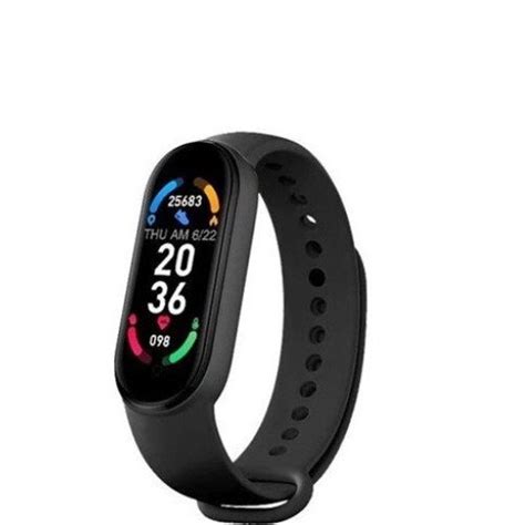 Bratara Fitness M6 Pro Bluetooth Android IOs Negru EMAG Ro