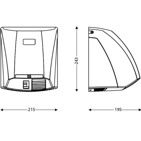 Seche Main Electrique Air Chaud Jvd Zephyr Ii