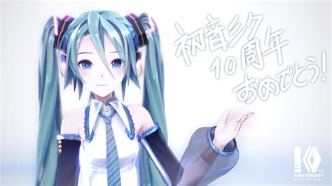 Hatsune Miku 10th Anniversary Model Download By Remmaple On Deviantart