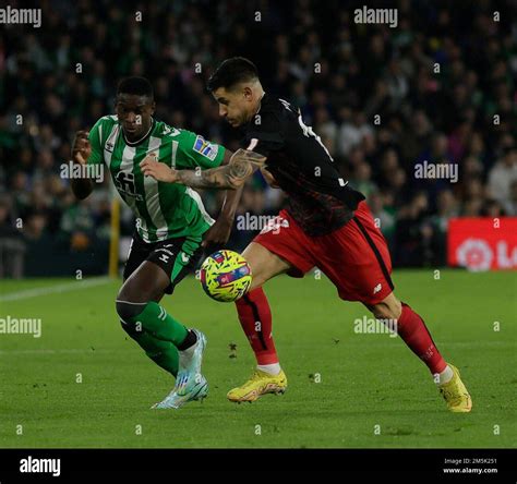 Spanish La Liga Soccer Match Betis Vs Athletic Club Bilbao At Benito