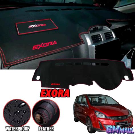 PROTON EXORA LEATHER DASHBOARD COVER Dashmat Protector Karpet Exora