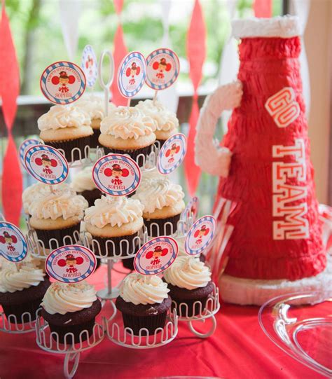 Cheerleading Birthday Party Ideas Photo 3 Of 8 Catch My Party