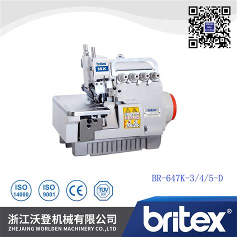 Br 647k 4d Direct Drive High Speed Industrial Overlock Sewing Machine Sewing Machine And