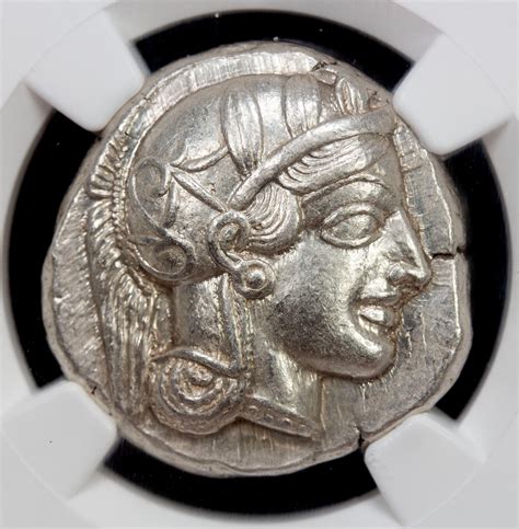 Attica Ar Tetradrachm 1719g Nd Ca 440 404 Bc Ngc Au Stephen