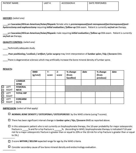 Report Template Radiology 7 Professional Templates Nuclear