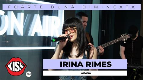 Irina Rimes Acasă Live Foarte Bună Dimineața YouTube