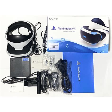 1円出品 SONY PlayStation VR PlayStation Camera同梱版 CUH ZVR1 本体 プレイステーションVR