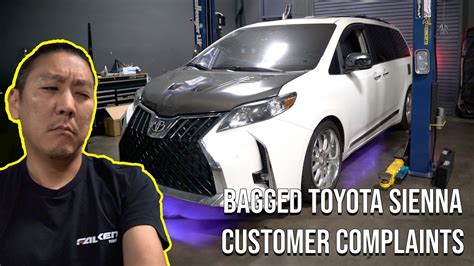 Customer Complaints Bagged Toyota Sienna Broken Youtube