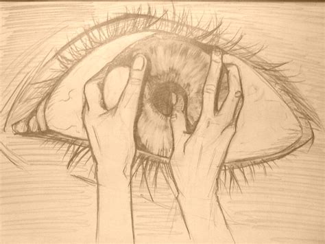 Eye In Hands By Toxandreev On Deviantart