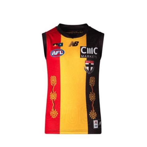 Jual Jersey AFL St Kilda Saints 2023 Indigenous Guernsey Adult Shopee