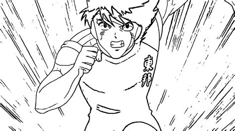 Captain Tsubasa Coloring Page 15 Wecoloringpage