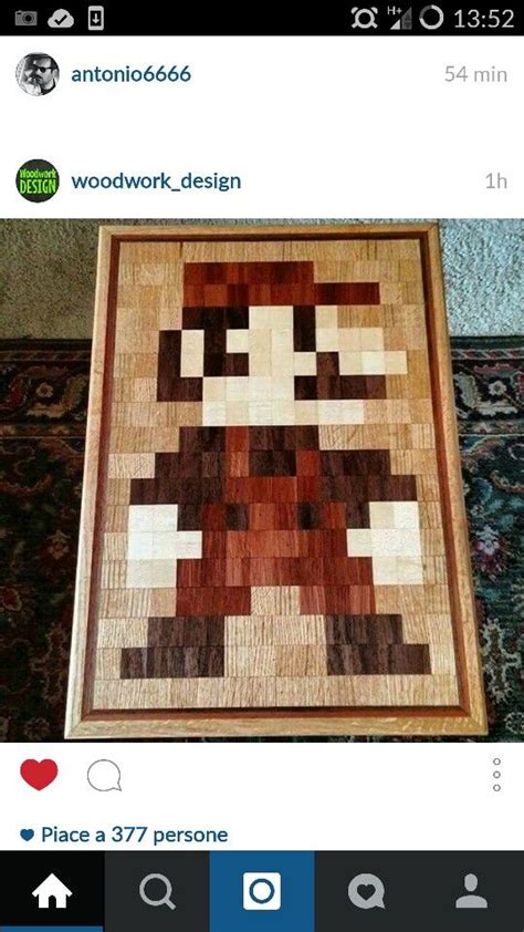 Pixel wood Pixel, Woodworking, Quick, Ideas, Design, Carpentry, Wood Working, Thoughts