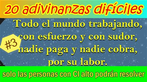 20 Adivinanzas que solo las personas con CI alto podrán resolver 3