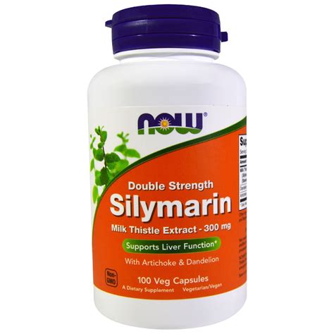 Now Foods Silymarin Milk Thistle Extract With Artichoke Dandelion