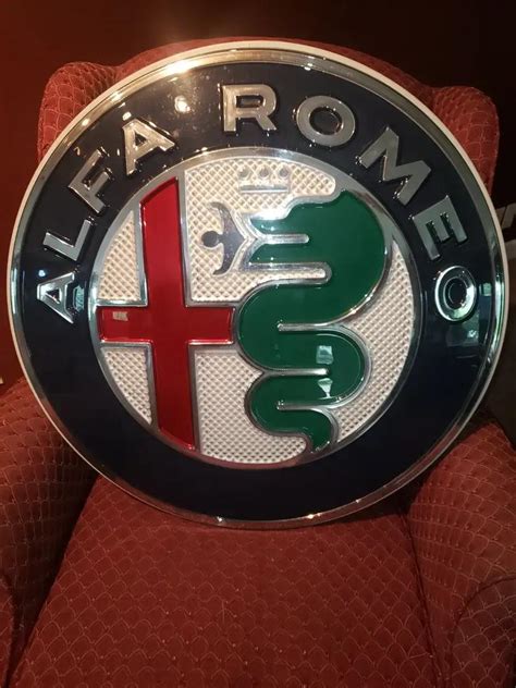 Dt Illuminated Alfa Romeo Sign Pcarmarket