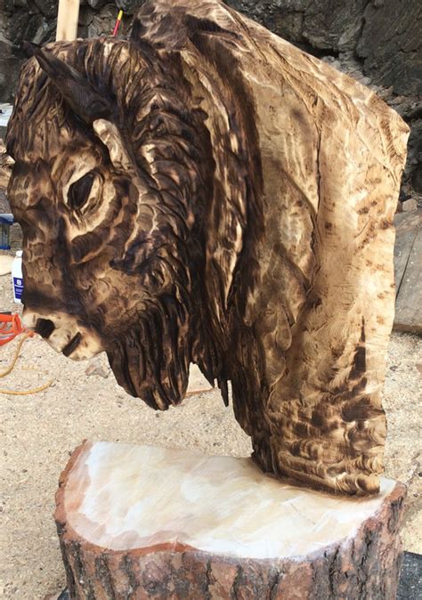 Hooved Animals Matt O Chainsaw Carving