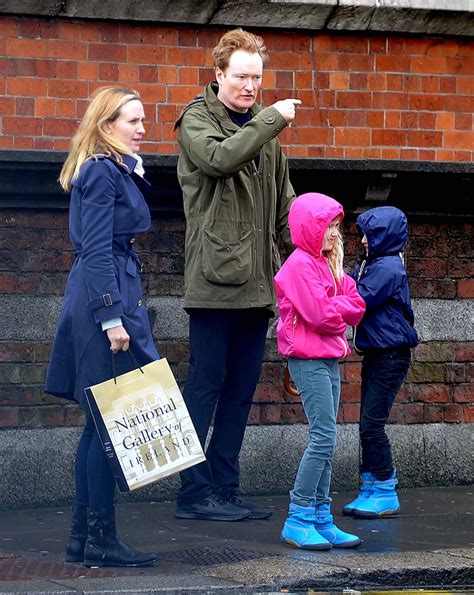 Cute Daddy Alert Conan Obrien With Daughter Neve In Ireland