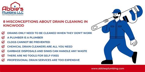 8 Misconceptions About Drain Cleaning In Kingwood By Abbiesplumbing