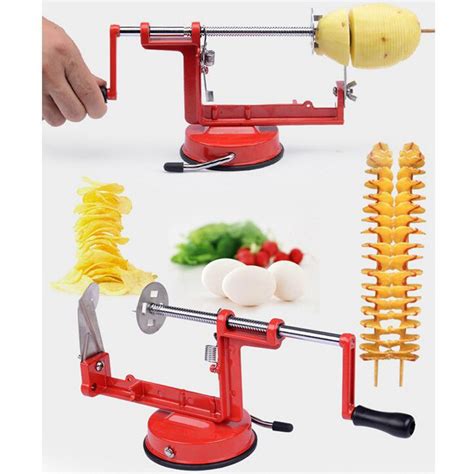 Manual Spiral Potato Slicer Cucumber Tornado Twister Cutter Vegetable