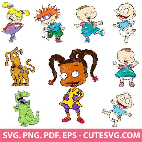 Rugrats SVG Bundle Rugrats SVG Cut Files Rugrats SVG Files Tommy SVG