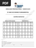 Gabarito Da Prova Do Saeb 2025