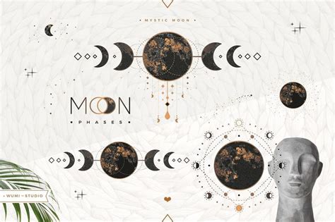 Mystic Moon | Mystic moon, Graphic illustration, Mystic