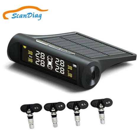 Promoção Sistema de Detecção de Pressão Dos Pneus TPMS Carro Solar Do