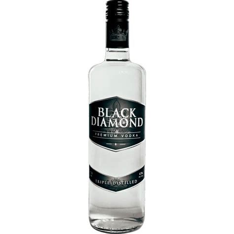 Black Diamond Vodka 750ml Midlands Distillery