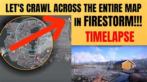 Battlefield V Firestorm Crawl Across The Map Timelapse How Big Is The Map