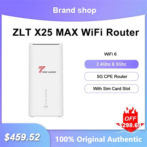 Unlocked Zlt X Max Wireless Repeater Wifi Dual Band G Cpe Router