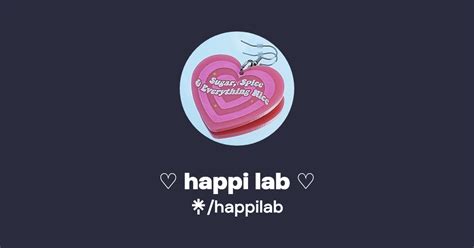 Happi Lab Instagram Facebook TikTok Linktree