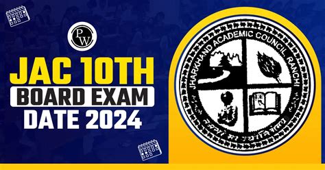 Jac 10th Board Exam Date 2024 Out Jac Time Table Pdf Download