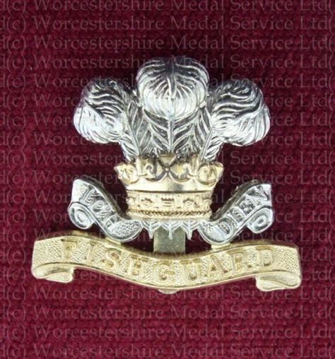 Worcestershire Medal Service Pembroke Yeomanry Fishguard