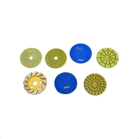 Steps Dry Diamond Polishing Pads Special Oem For Dry Polishing Iso